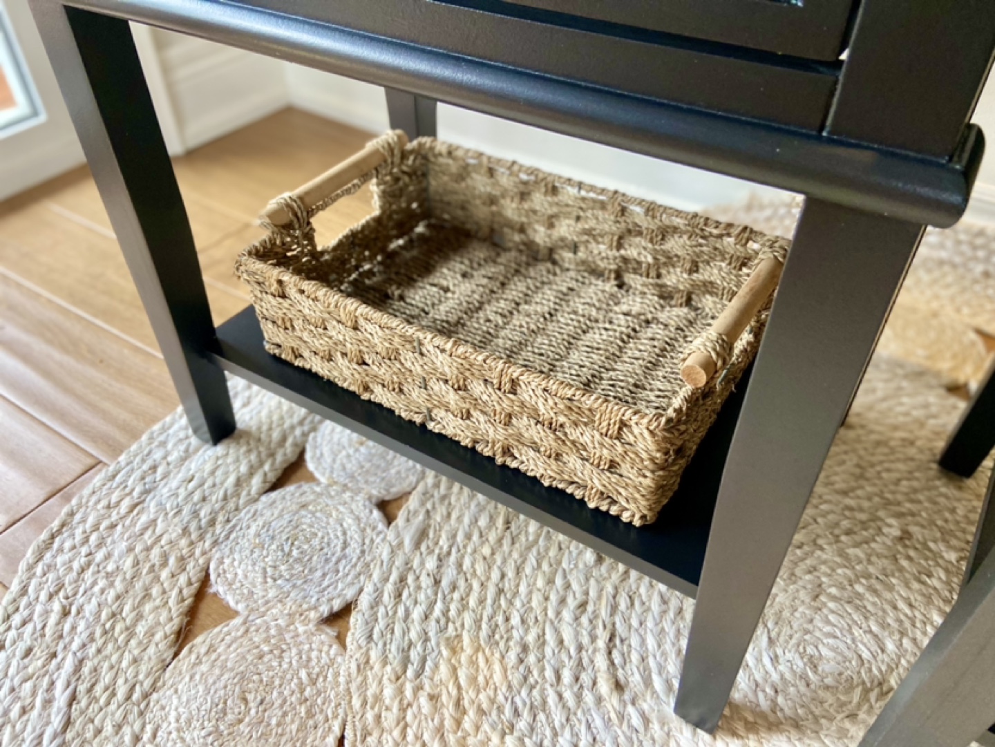 Pair of Black Detailed-Drawer Nightstands - photo 4