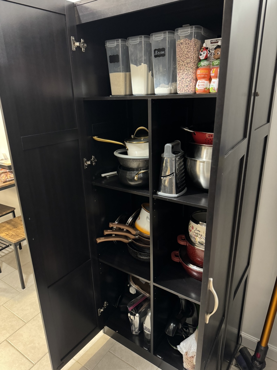 Black Kitchen Cabinet - photo 2