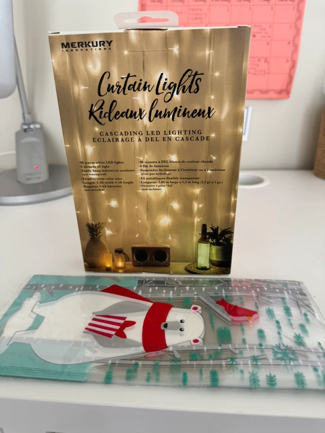 Merkury Innovations Cascading LED Curtain Lights thumbnail