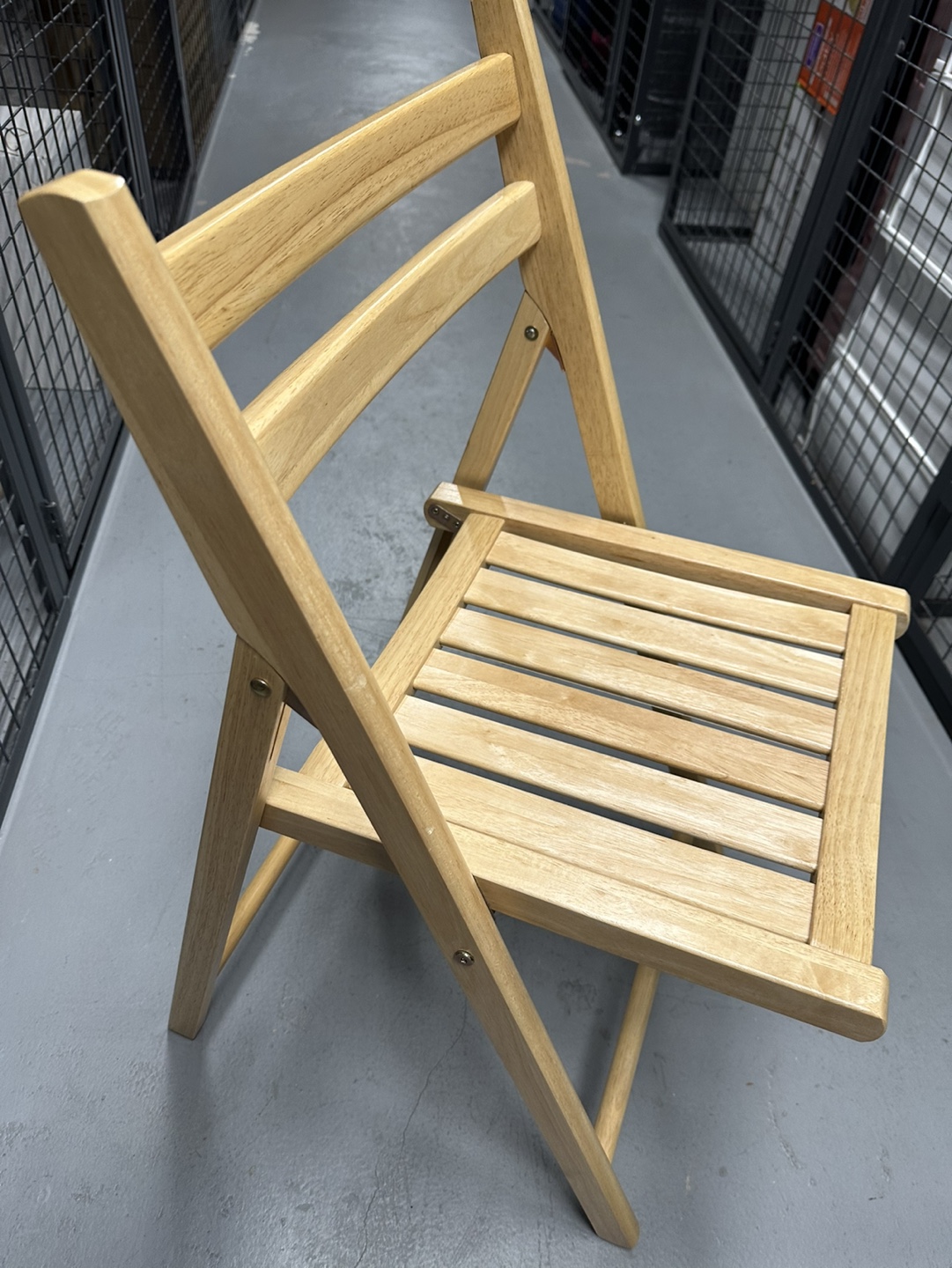 Wooden Folding Chair Set of 4 - photo 3