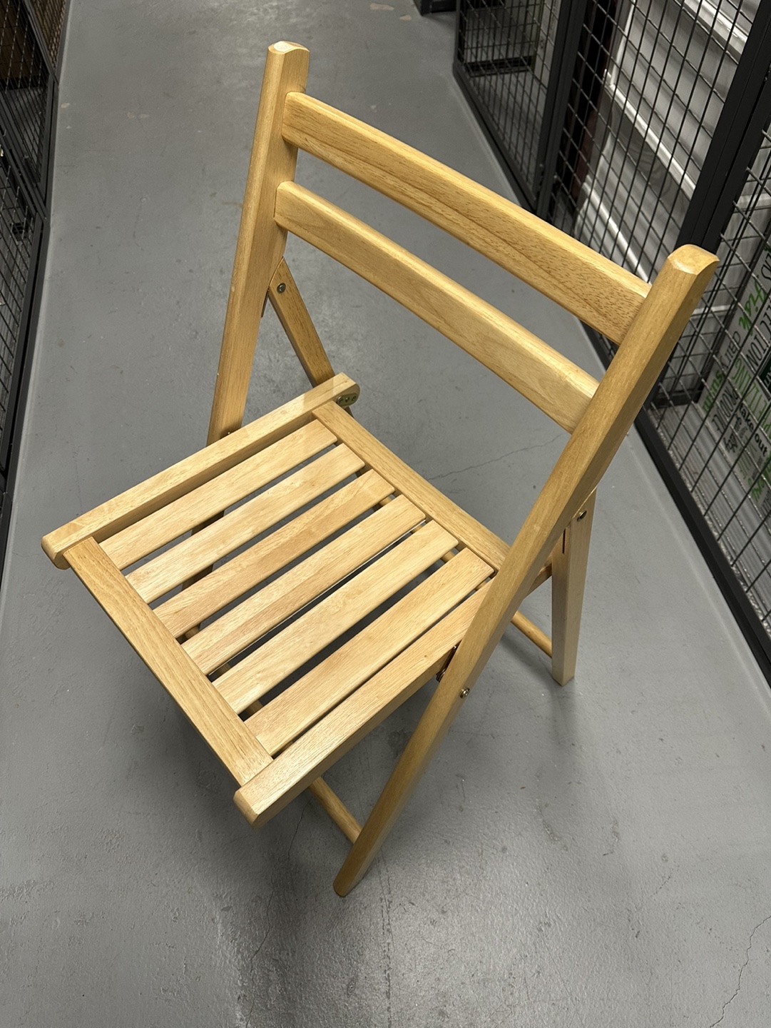 Wooden Folding Chair Set of 4