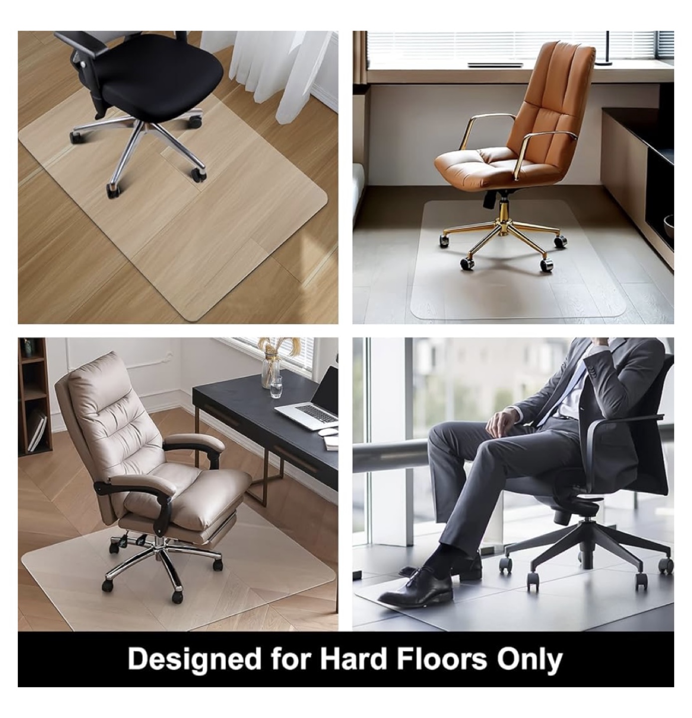 Clear Office Chair Mat for Hard Floors - photo 5
