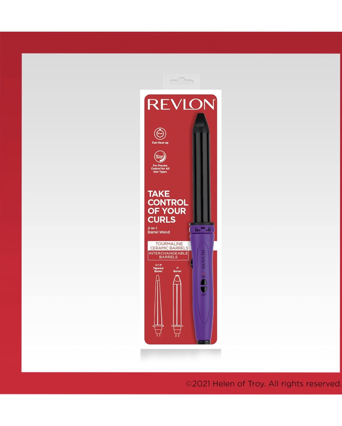 Revlon 2-in-1 Curling Iron