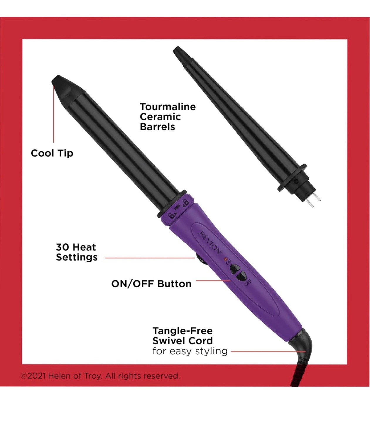 Revlon 2-in-1 Curling Iron - photo 3