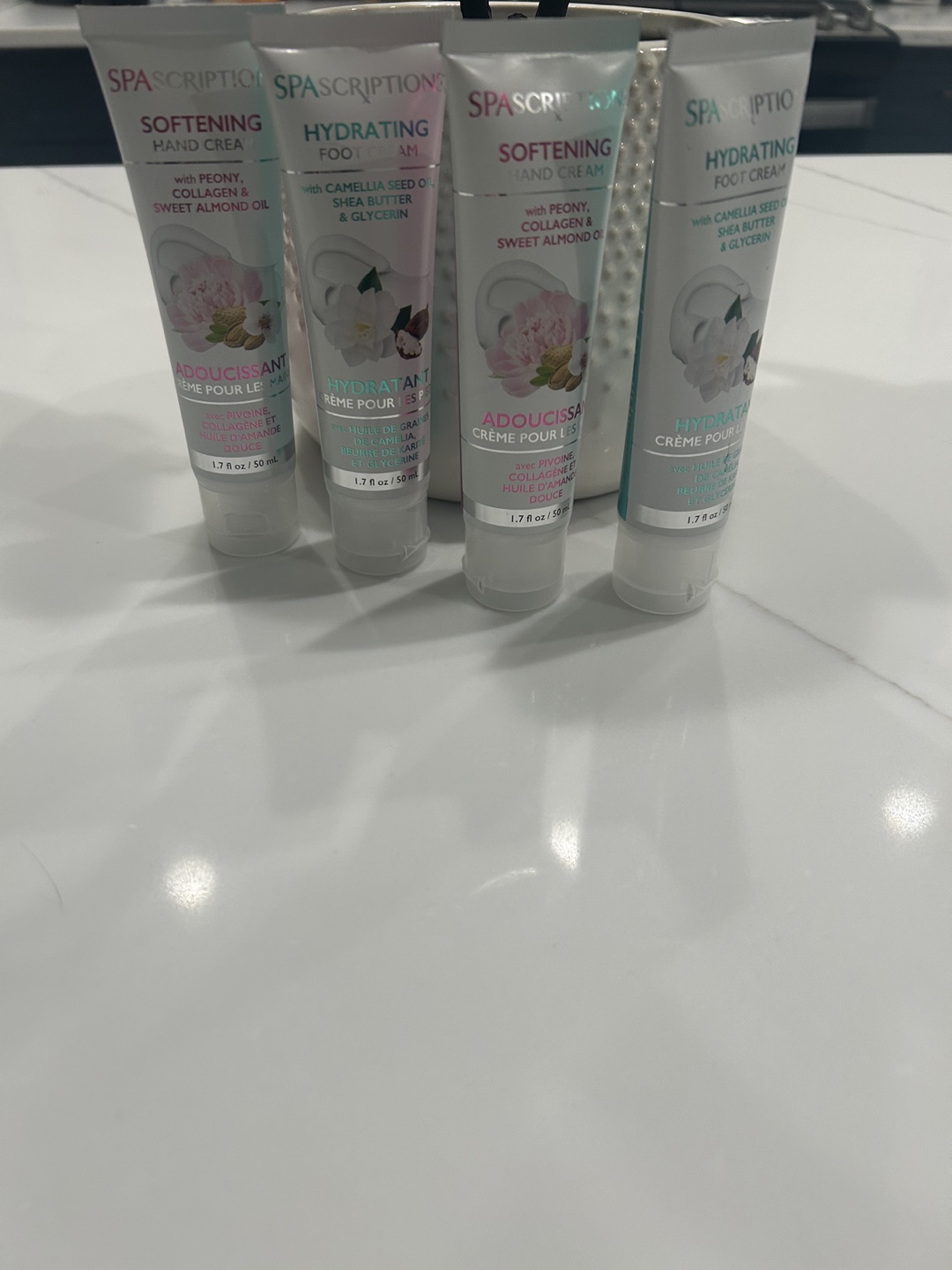 #freecycleSet of 4 Spascription Hand and Foot Creams
