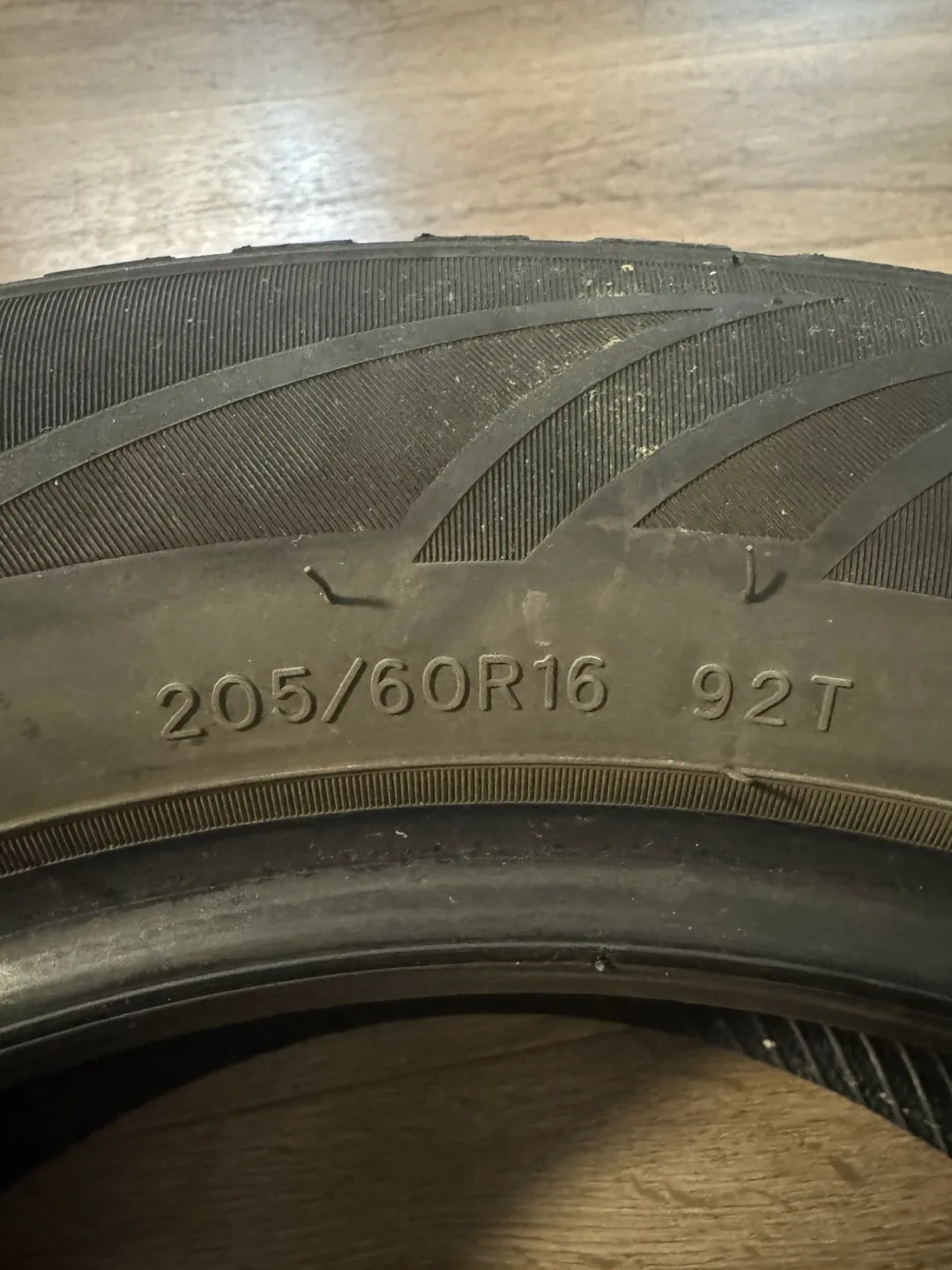 Four 205/60R16 certified wintertrek winter tiers image indicator(3)