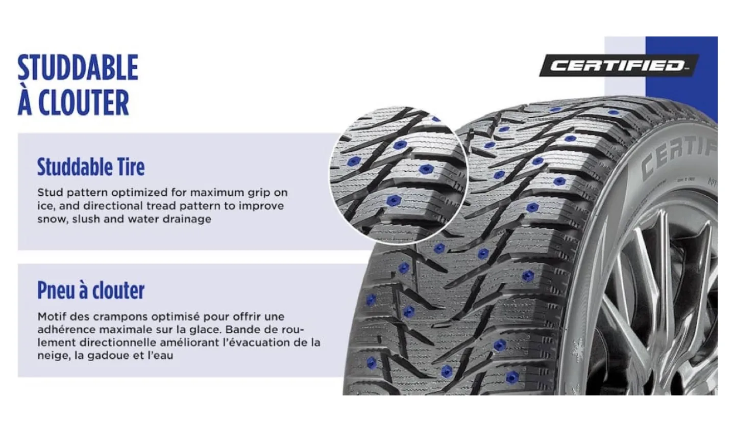 Four 205/60R16 certified wintertrek winter tiers image indicator(9)