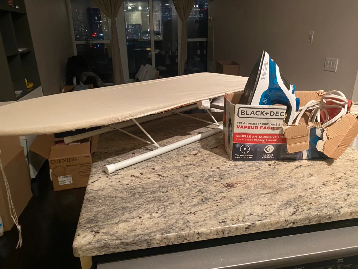 #freecycle Ironing board and  Black+Decker compact Iron thumbnail