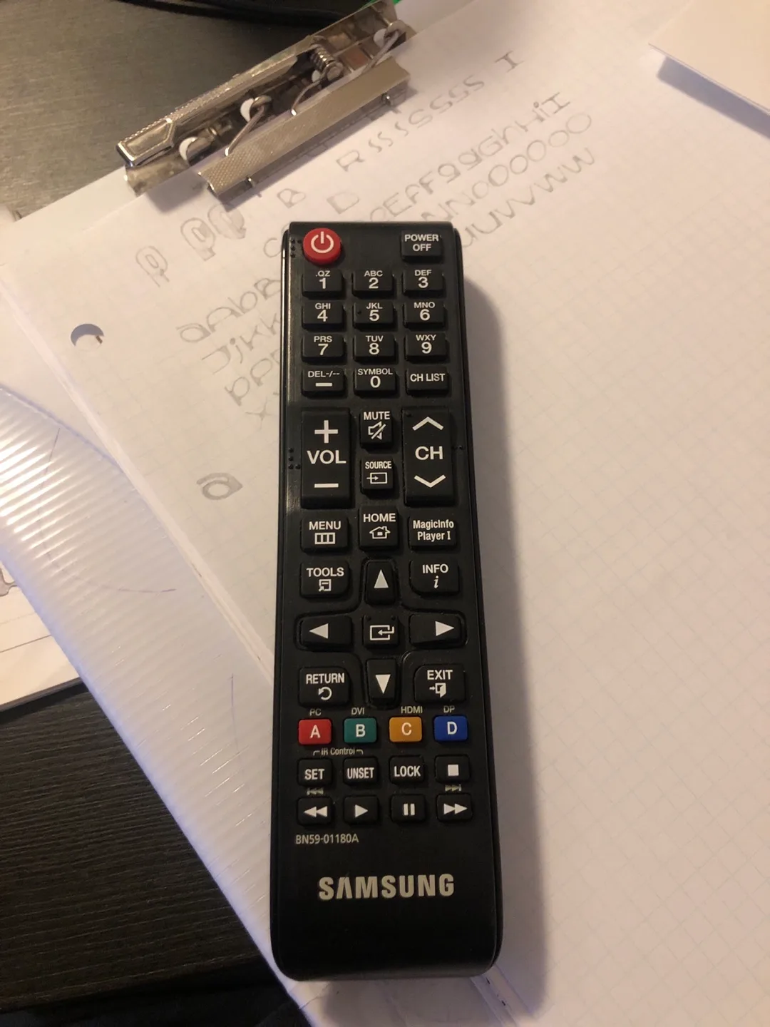 Samsung 55 inch TV image indicator(2)