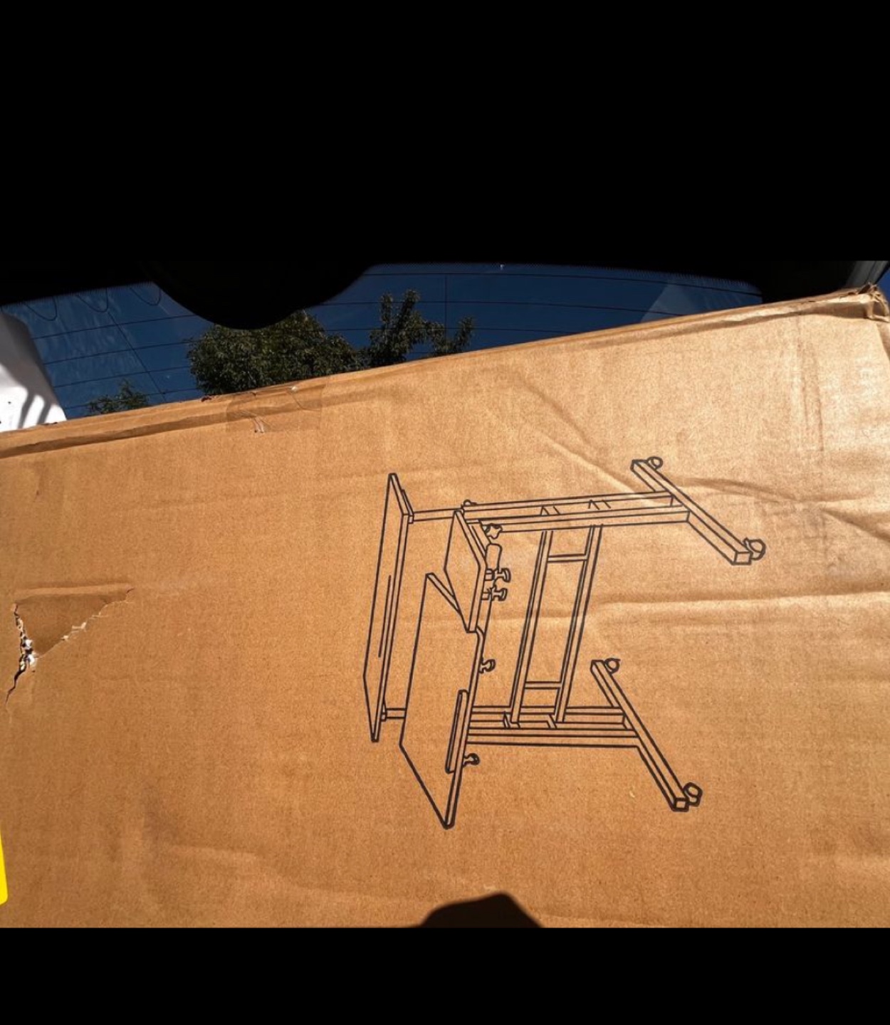 Adjustable Standing Desk with Wheels - photo 3