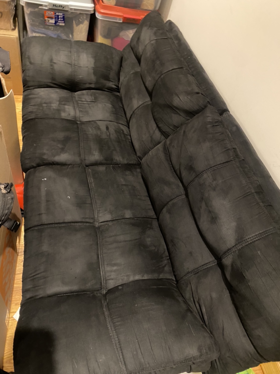 Wallmart Black Futon Sofa Bed
