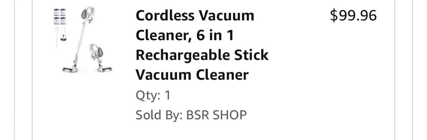 Cordless Vacuum Cleaner, 6 in 1 thumbnail