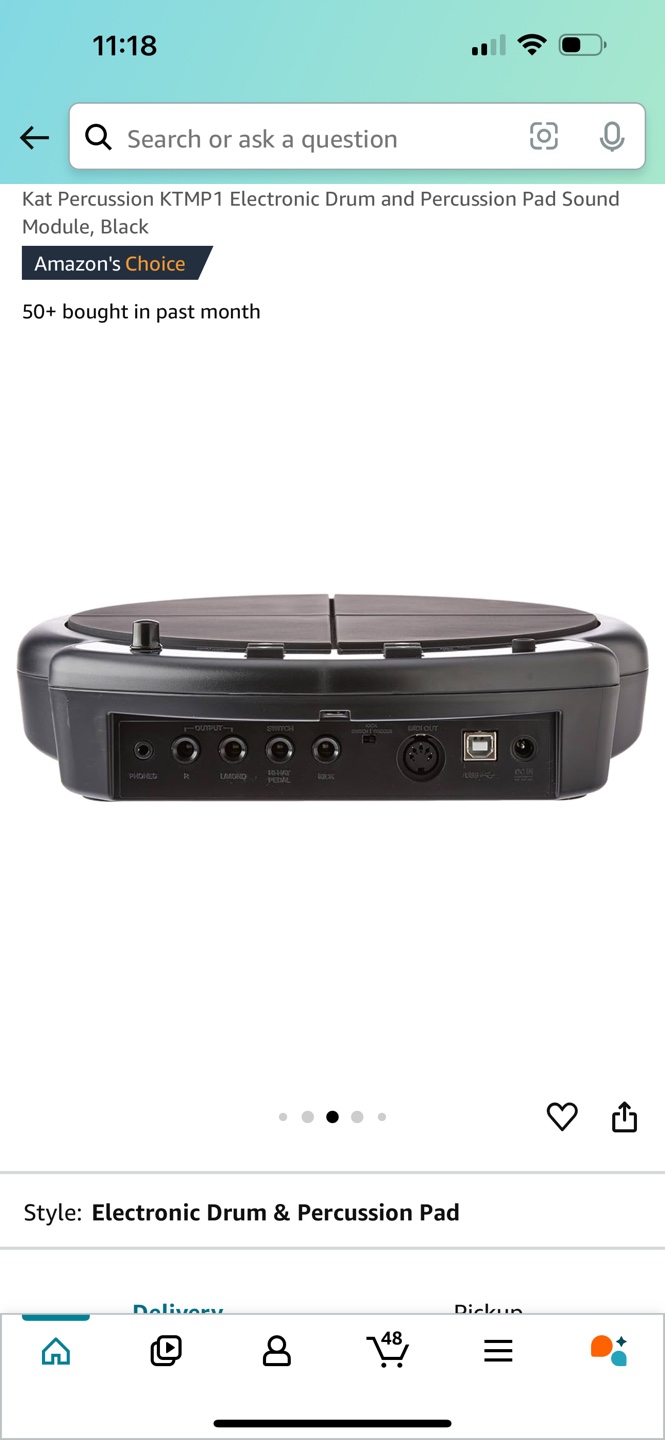 Kat Percussion Electronic Drum and Percussion Pad Sound Module - photo 4
