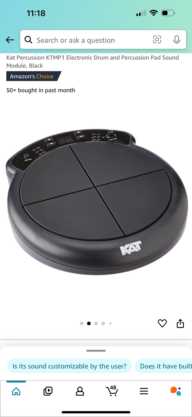 Kat Percussion Electronic Drum and Percussion Pad Sound Module
