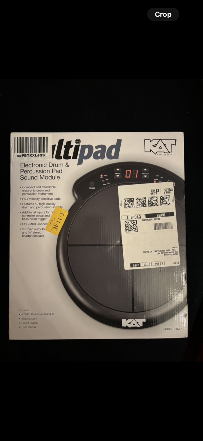 Kat Percussion Electronic Drum and Percussion Pad Sound Module - photo 2