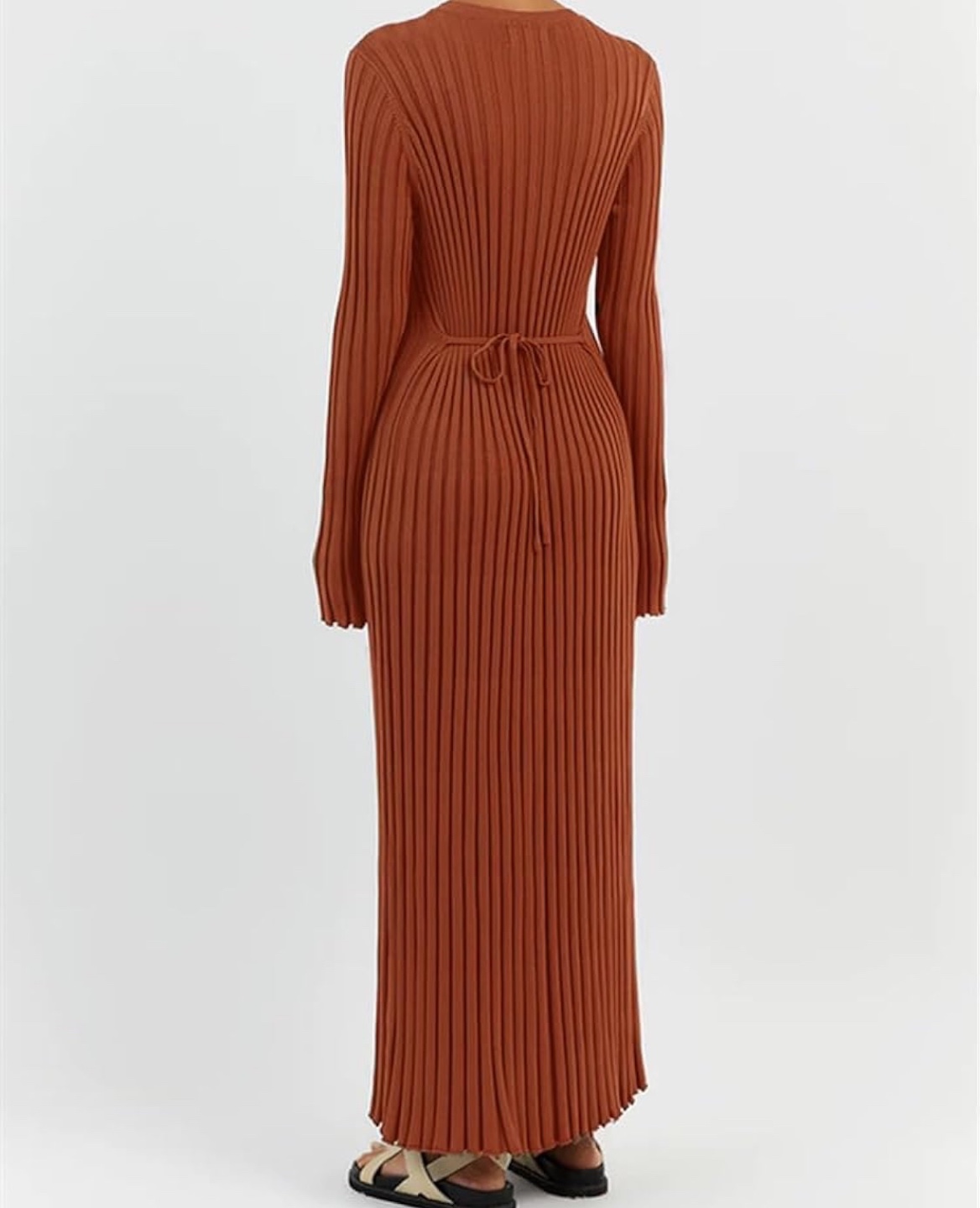 Reformation ribbed knit maxi dress - photo 2