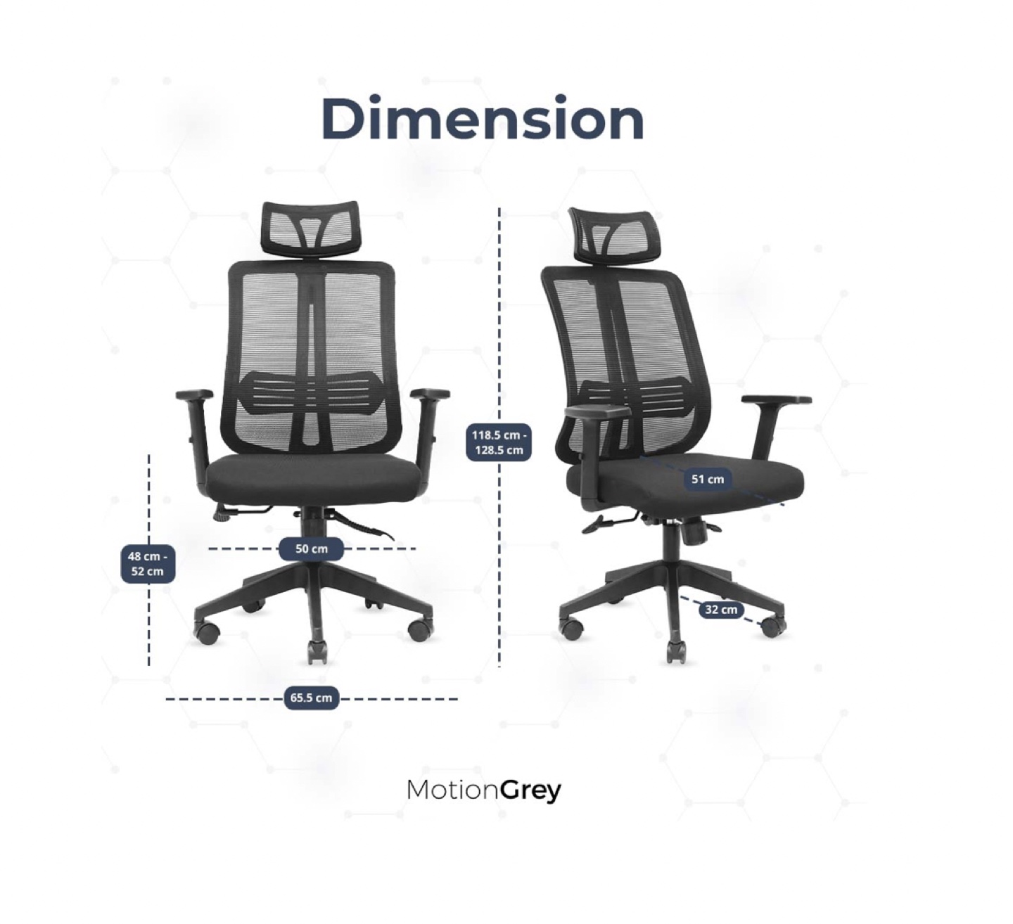 Ergonomic Office Chair, Adjustable, Lumbar Support - photo 4
