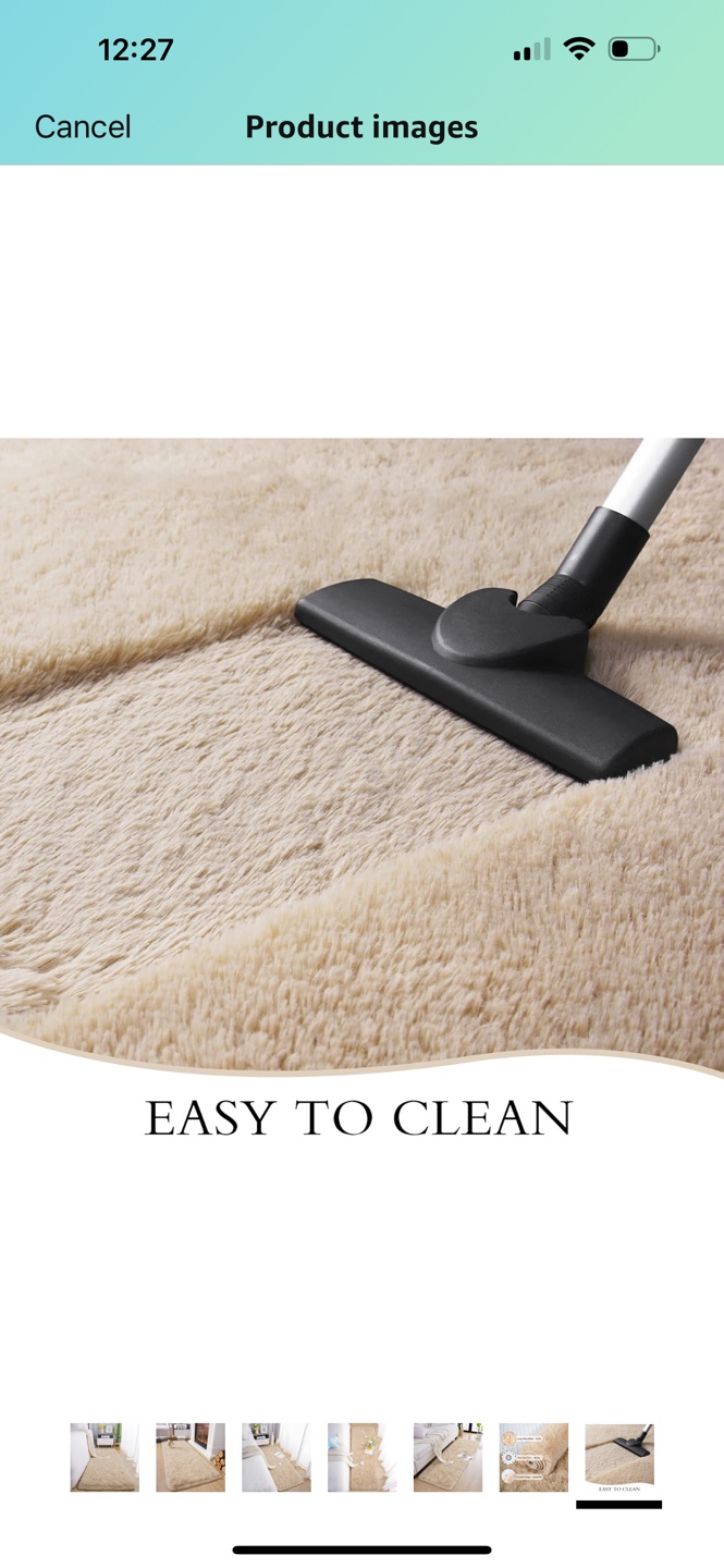 2 Matching Fluffy Area Rugs - photo 3