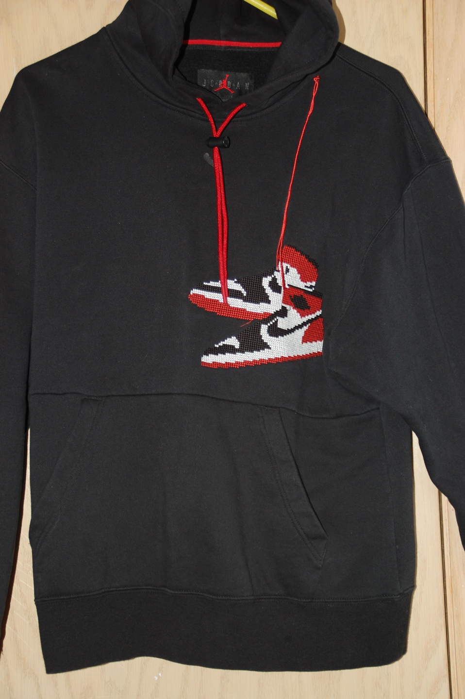 Air Jordan Jumpman Holiday Hoodie Black Mens Medium