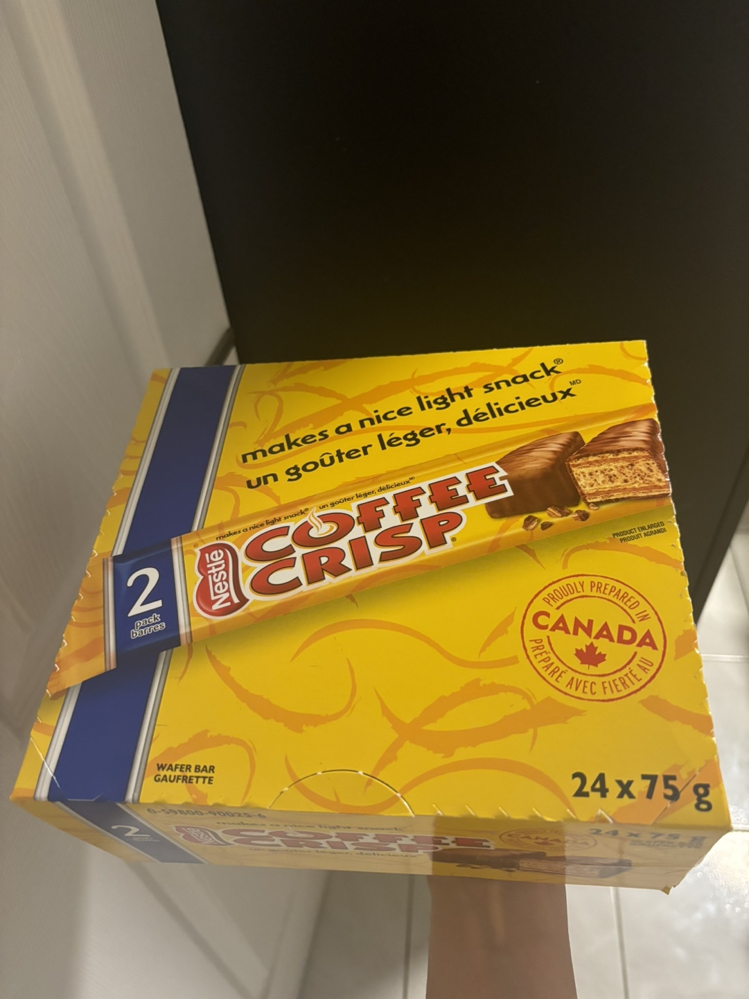 Nestle Coffee Crisp Wafers 2 pack