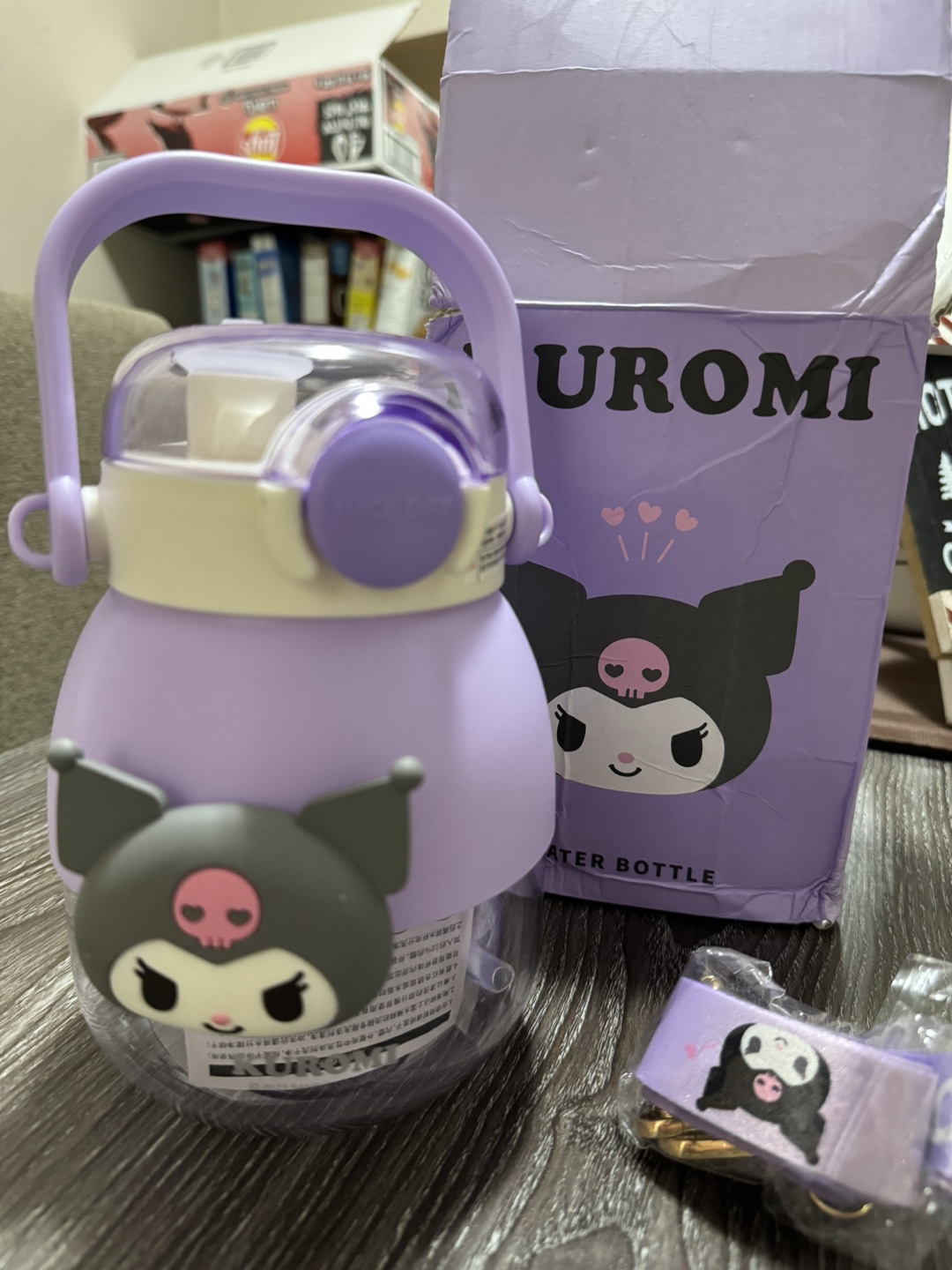 Kuromi Water Bottle (brand new) - photo 2