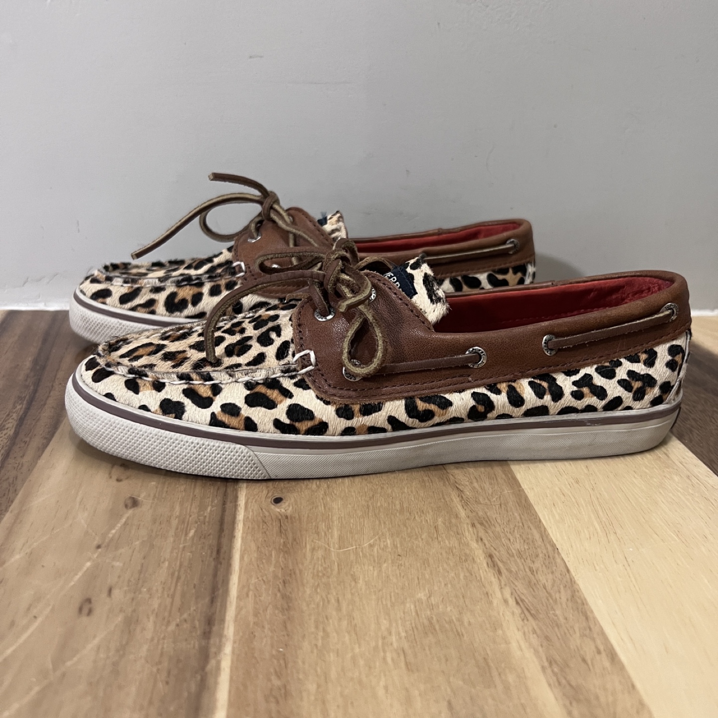 Sperry Topsider certian Cheetah Print