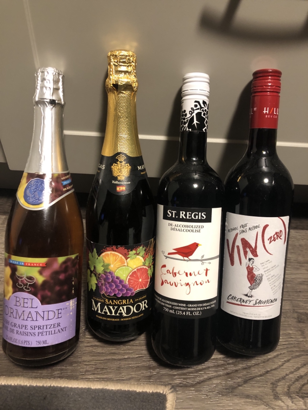 4 Bottles of Wine & Sangria