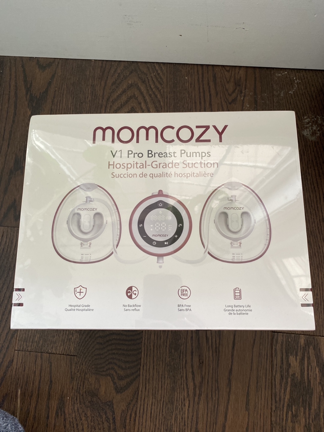 Momcozy V1 Pro Breast Pumps Hospital-Grade Suction