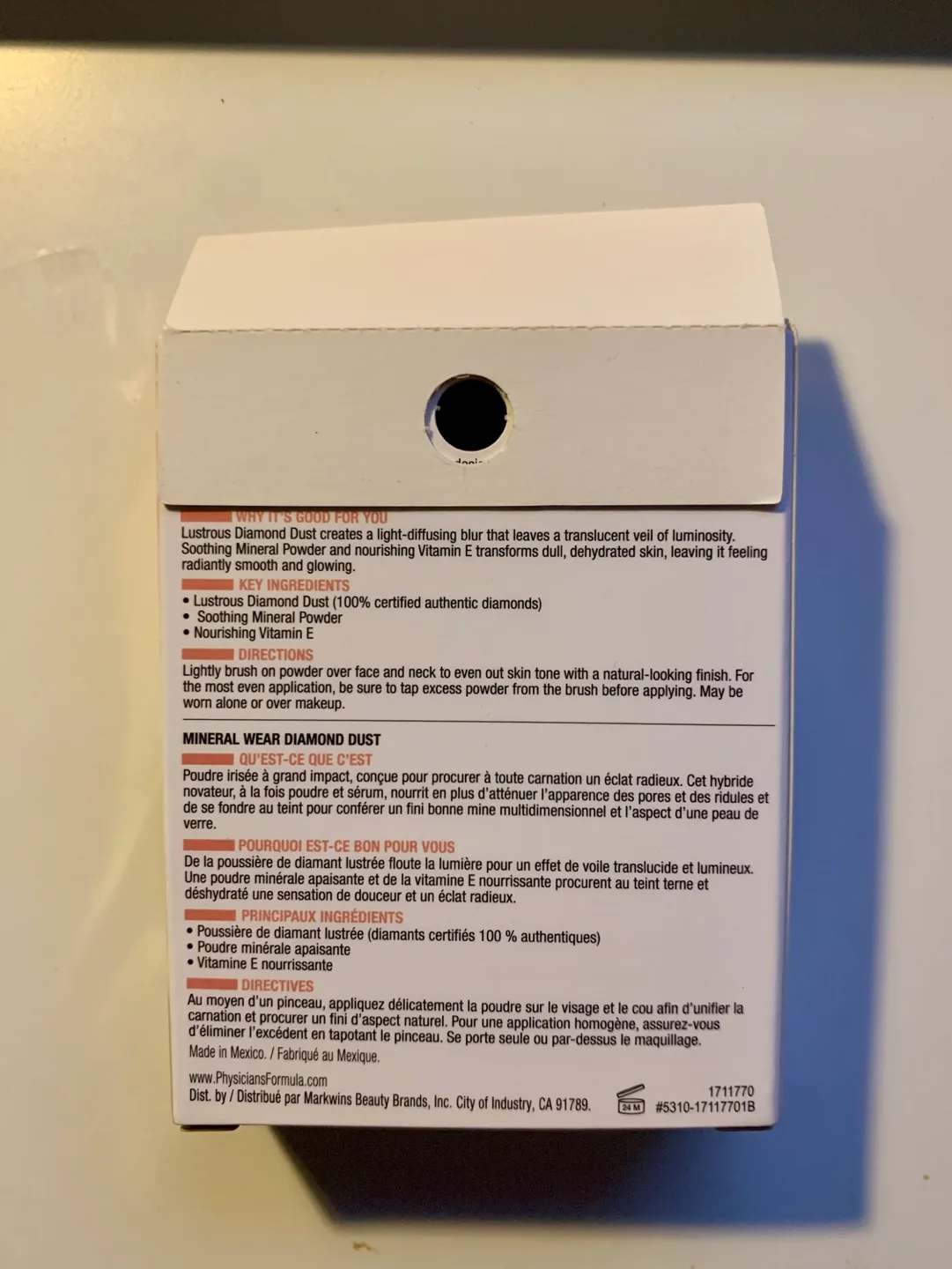 Physicians Formula Diamond Dust Mineral Powder Setting Powder image indicator(2)