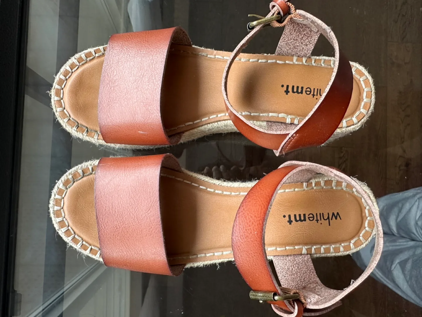 Brown Wedge Sandals thumbnail