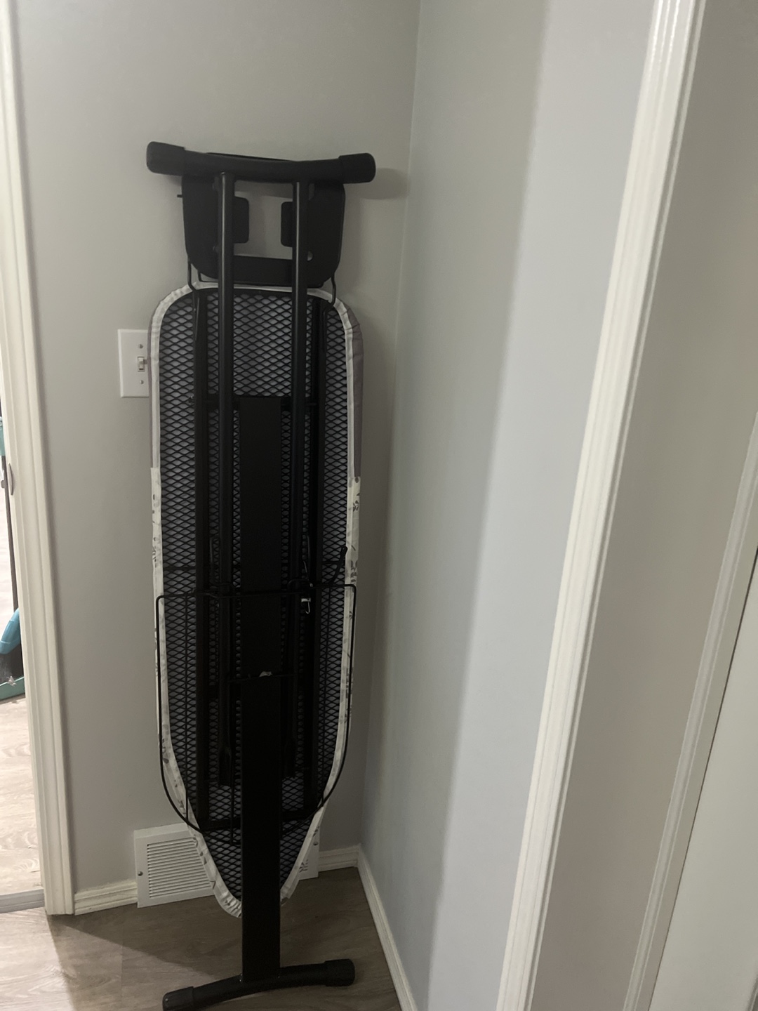 Ironing Board with Iron Holder
