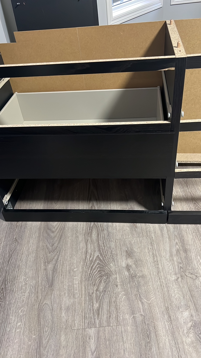 IKEA MALM 6-Drawer Dresser - Black - photo 5