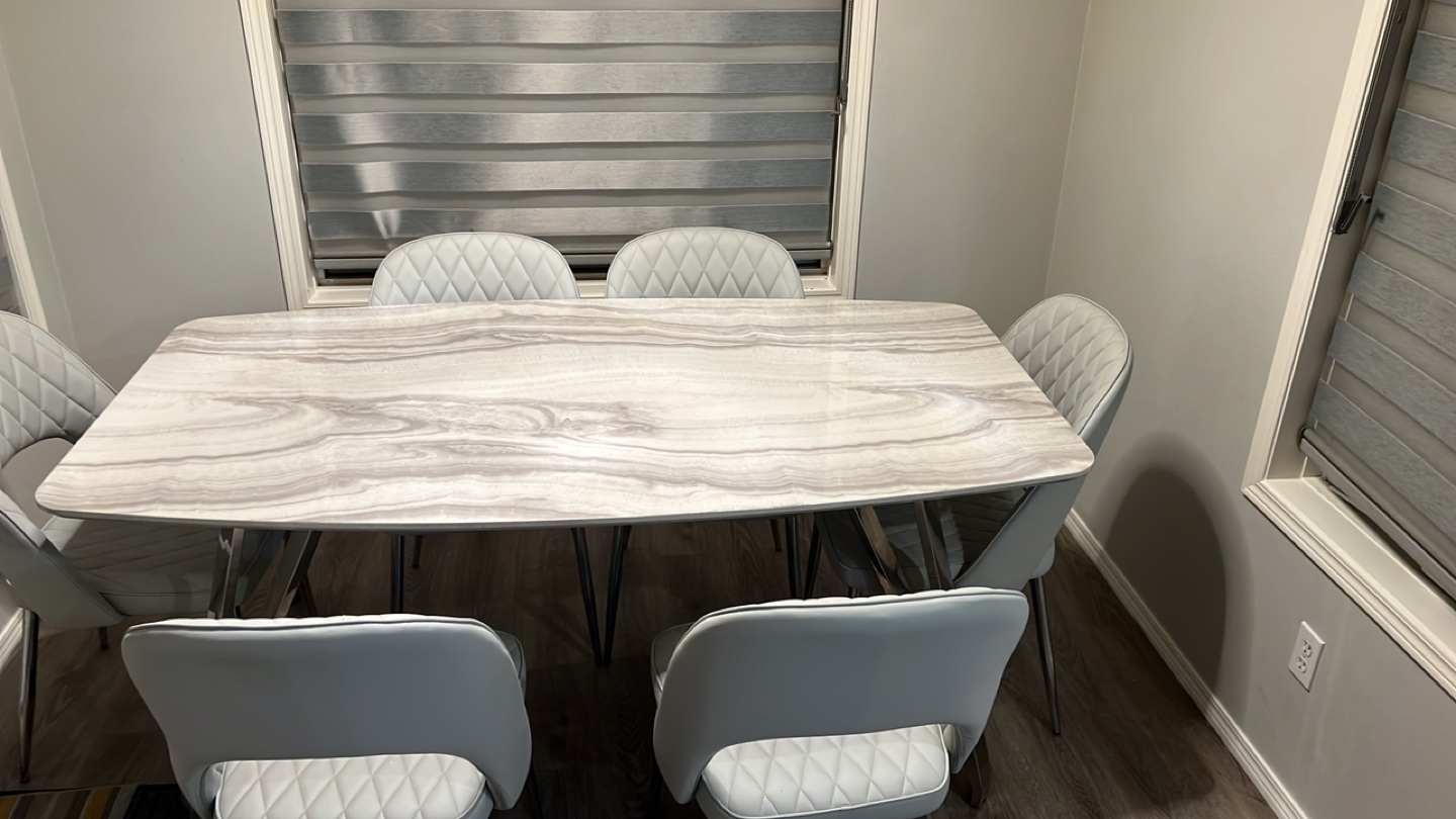 Dining Table Set with 6 Chairs - photo 5