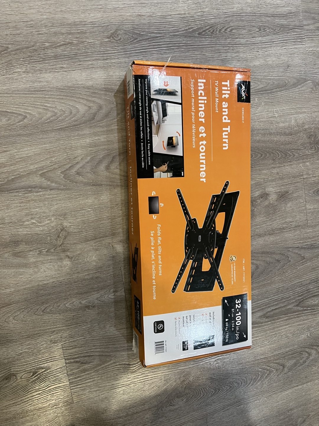 Tilt and Turn TV Wall Mount 32-100 Inch - photo 3