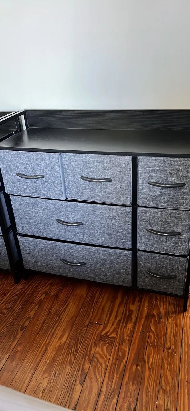 7 Drawer Fabric Dresser thumbnail