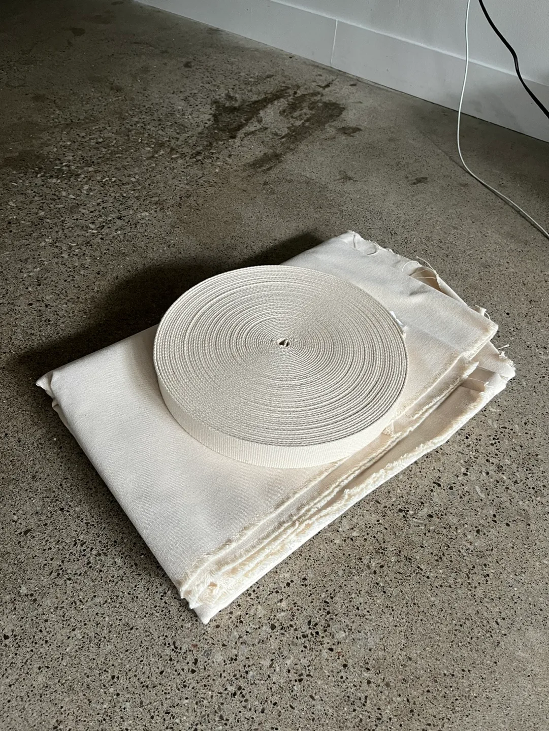 Heavy canvas and cotton webbing #freecycle thumbnail