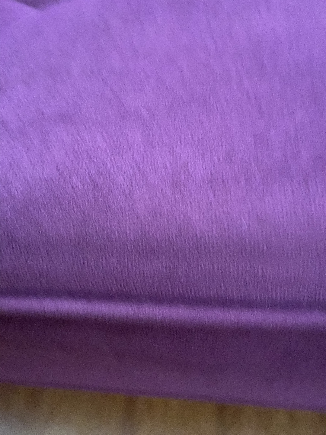 Purple Velvet Sofa gently used - photo 2