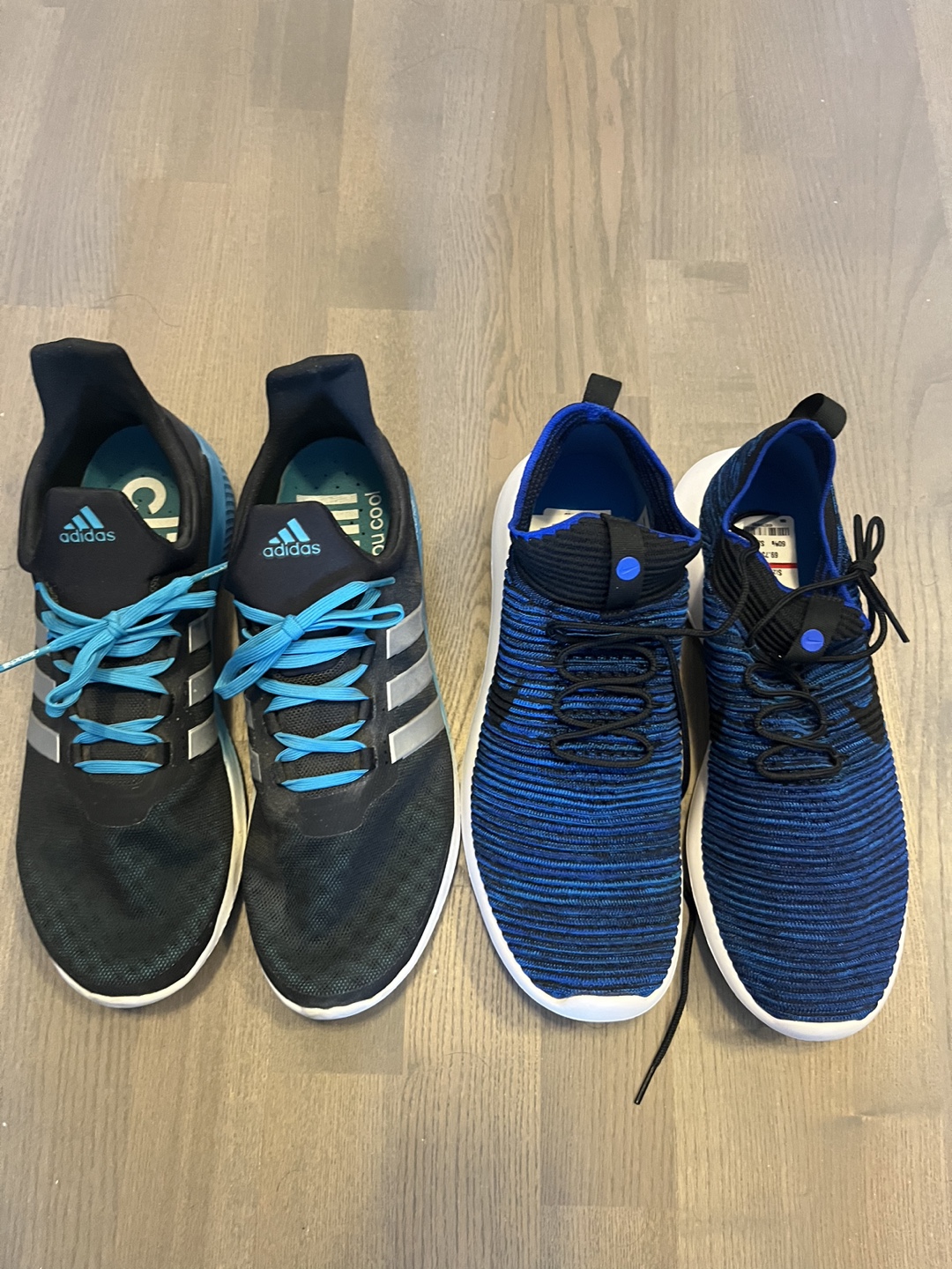 Adidas mens running shoes size 12 50 pairs each