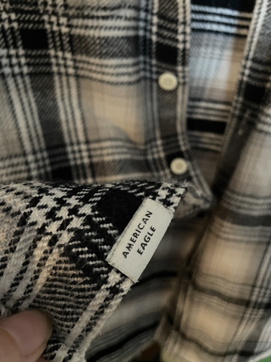 American eagle plaid jacket - photo 2