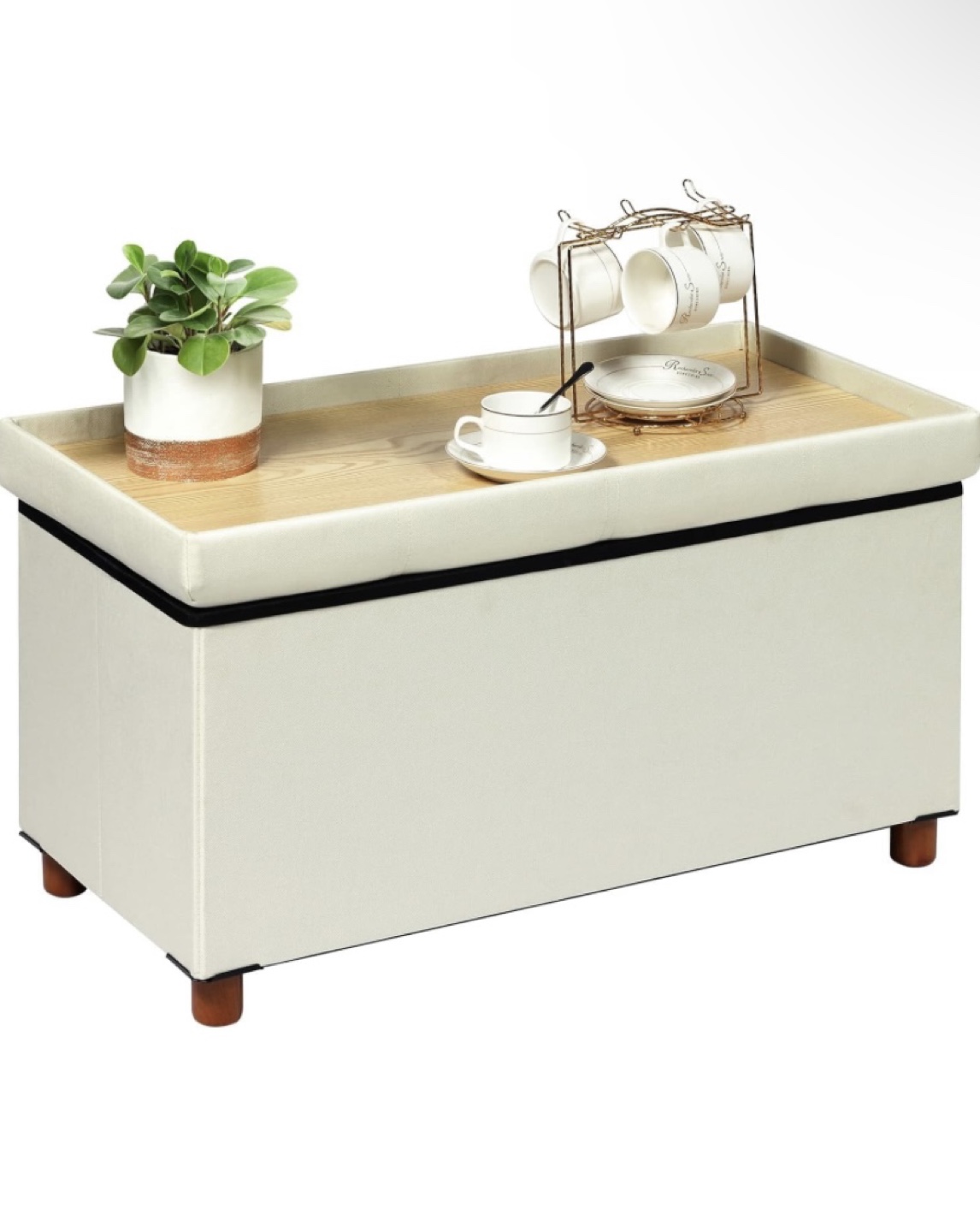 Storage Ottoman with Lid