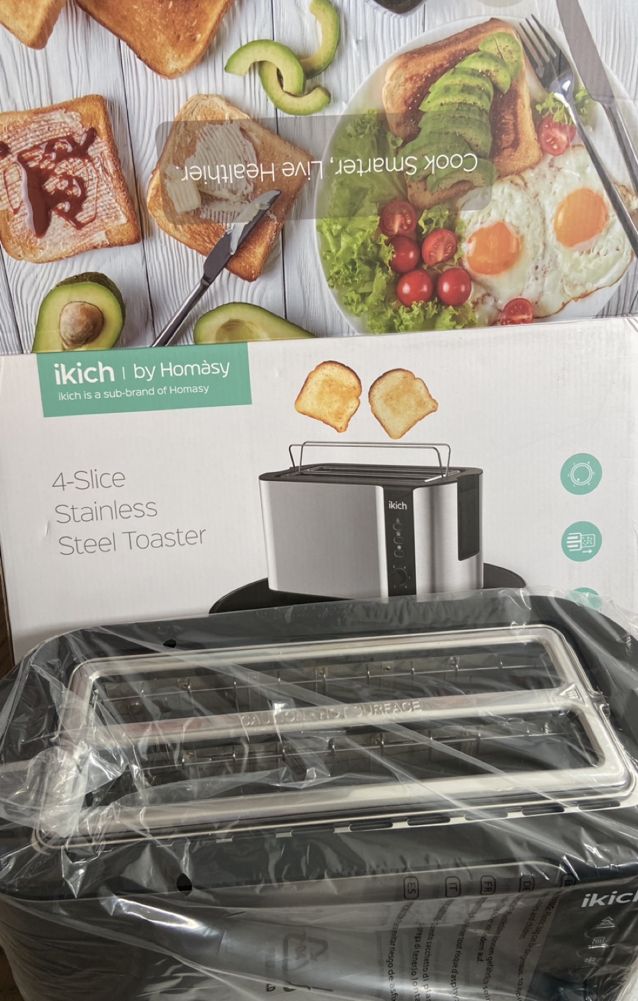 Ikich 4 Slice Toaster - photo 3