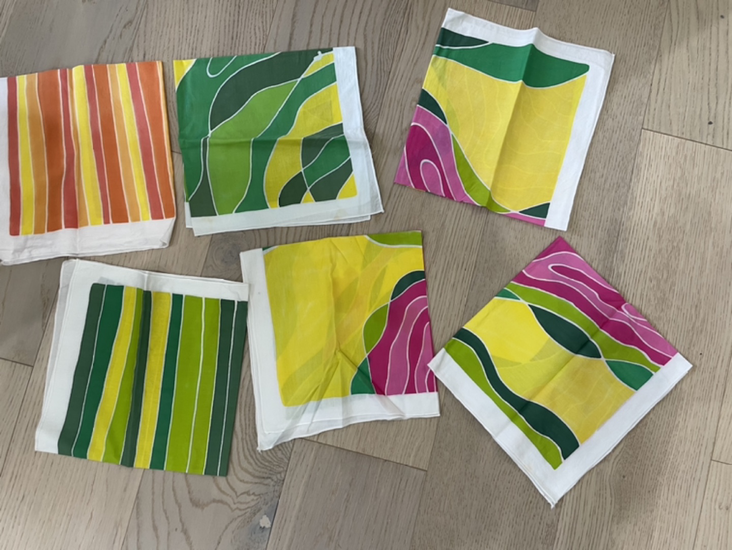 Set of 12 batik napkins - photo 2