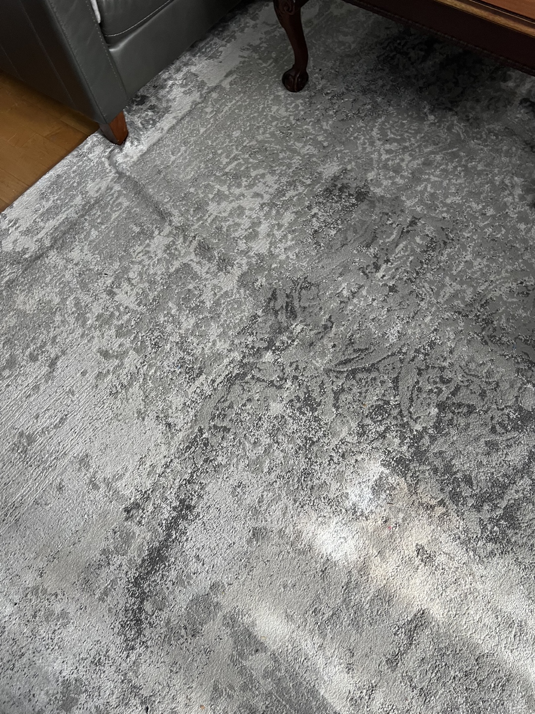 Gray and White Area Rug - photo 5