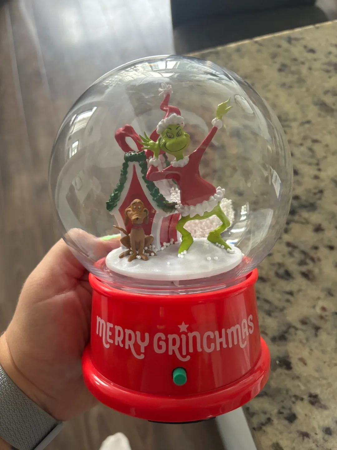 Grinch Snow Globe thumbnail