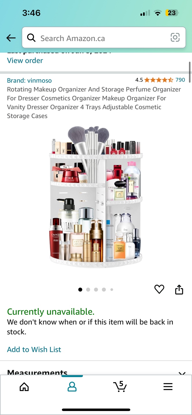 Rotating Makeup Organizer #freecycle - photo 2
