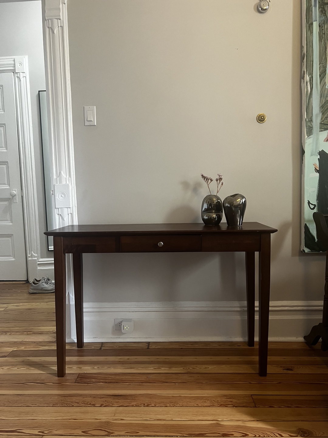 (Free delivery) Walnut Desk / Console Table