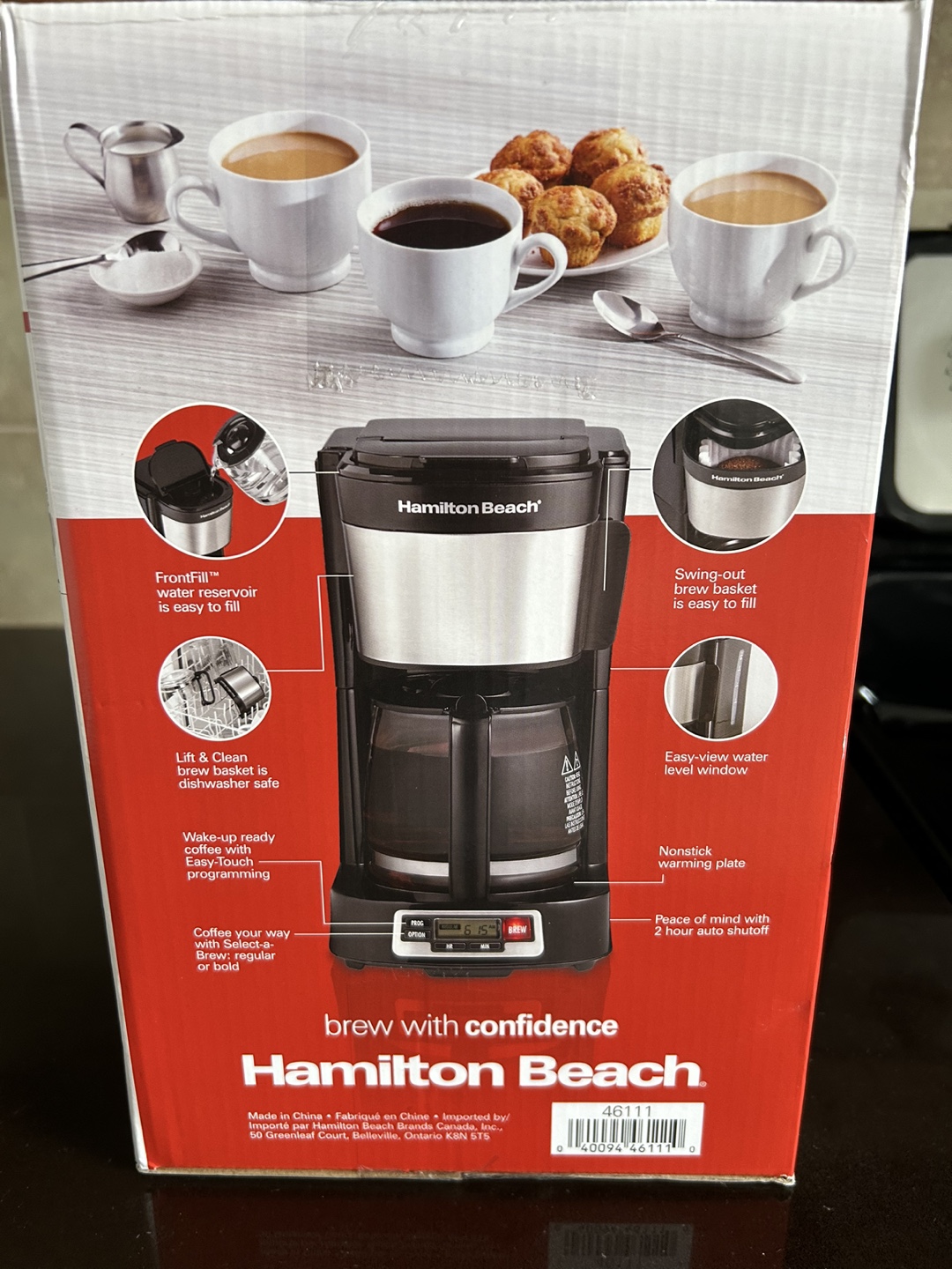 Hamilton Beach 5 Cup Programmable Coffee Maker - photo 5
