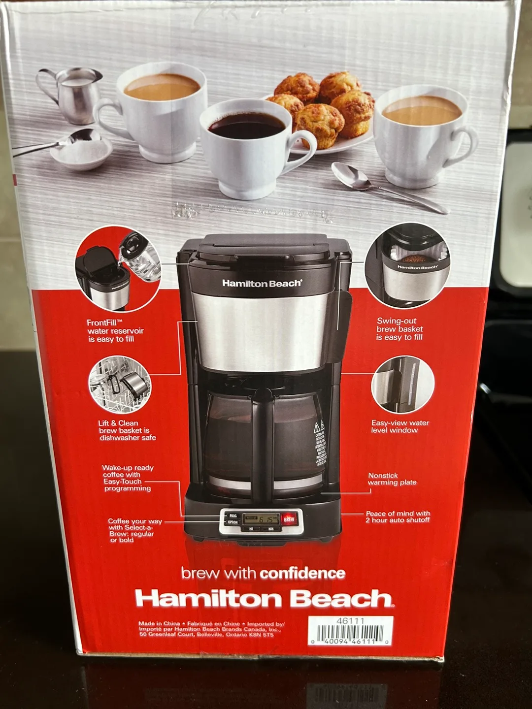 Hamilton Beach 5 Cup Programmable Coffee Maker image indicator(5)