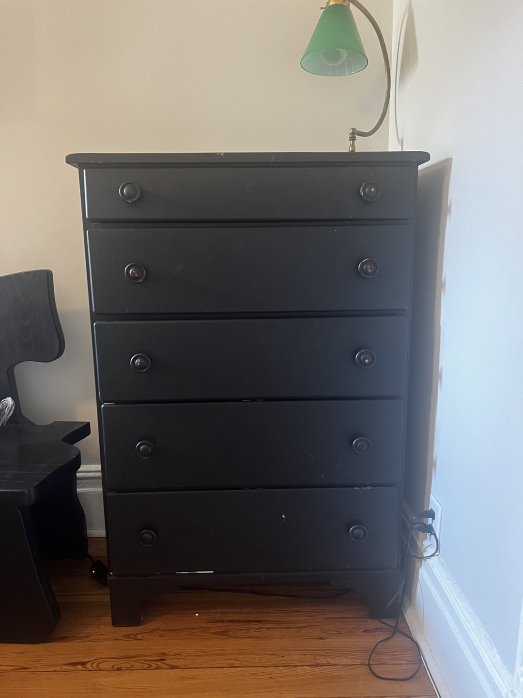 (Free delivery) Black Vintage Drawer - photo 3