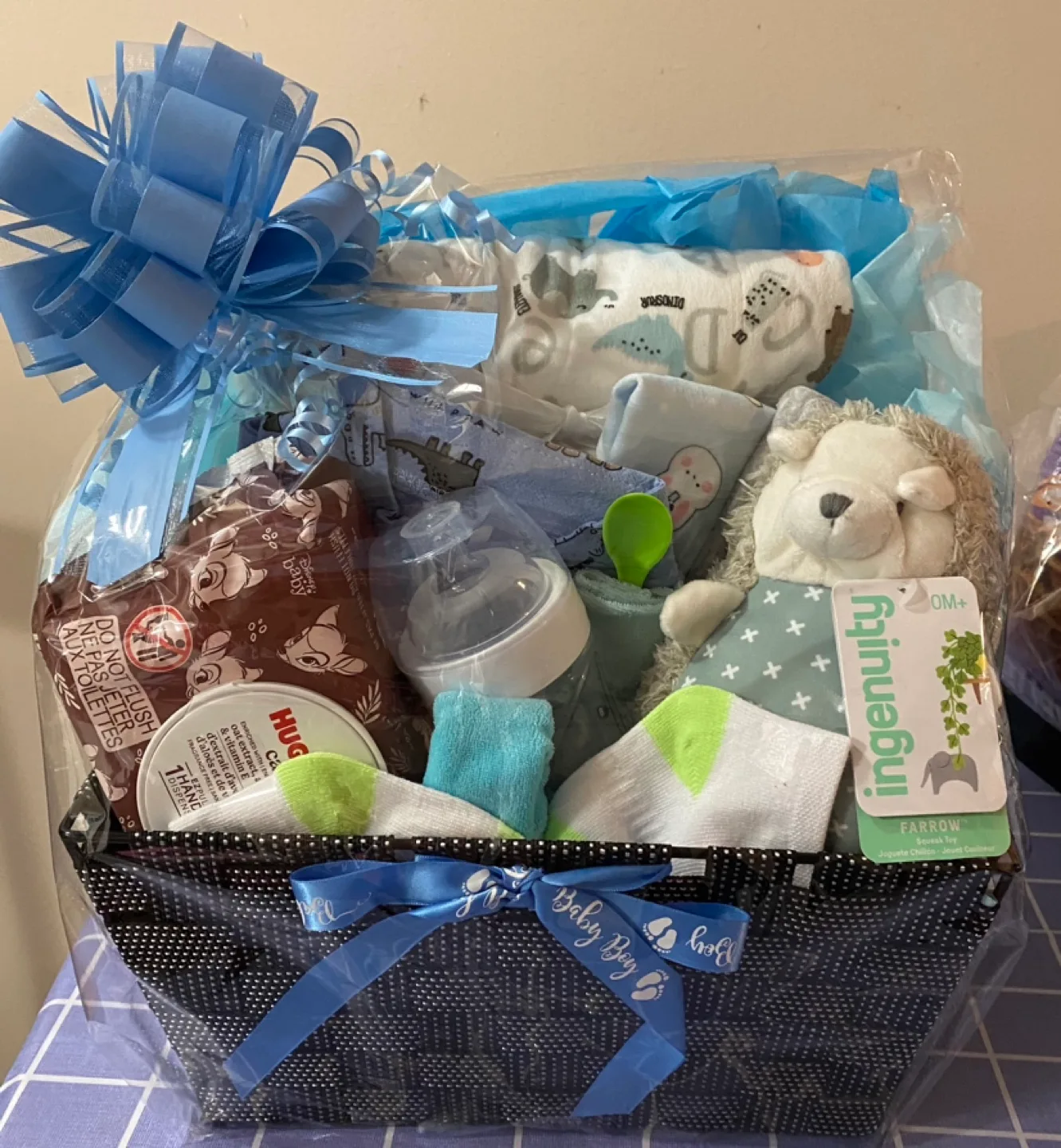 Baby Boy Gift Basket